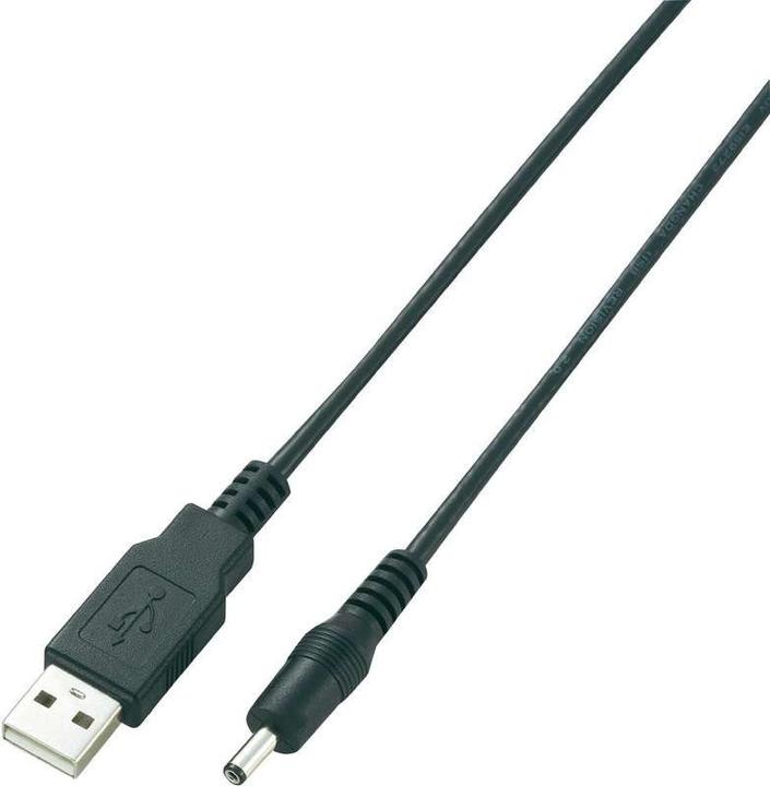Produktbild Renkforce USB-Stromkabel 5V DC-Stecker: 3.5 mm, 1 m (1 m, USB)