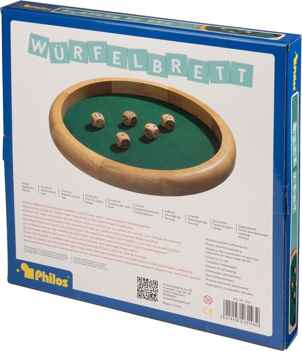 Actual product image Philos Dice board