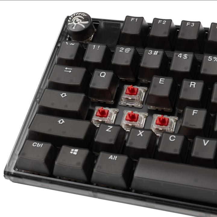 Produktbild Ducky One 3 Aura Black Gaming Tastatur, RGB LED - MX-Red (US) (Eng. Int., Kabelgebunden)