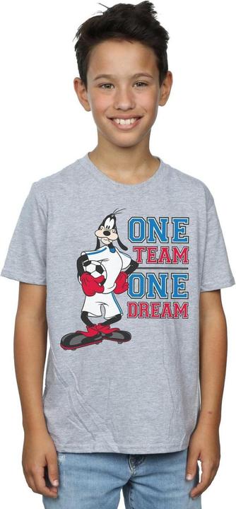 Actual product image Disney Boys Goofy One Team One Dream T-Shirt (152, 158)