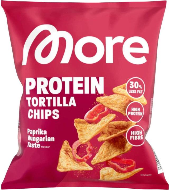 Actual product image More Nutrition Protein tortilla chips (50 g)