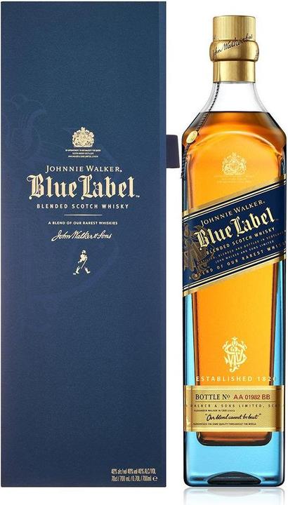 Actual product image Johnnie Walker Blue Label (Scotch whisky, Blended Whisky, 1 x 70 cl)