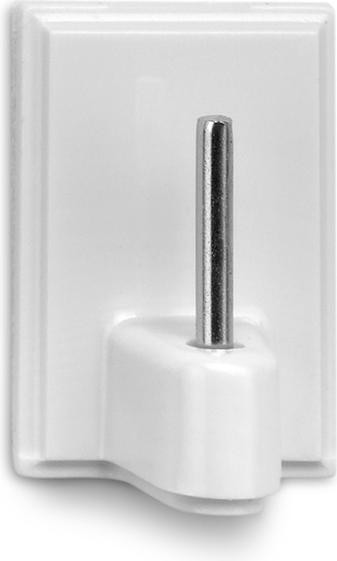 Actual product image Inofix Adhesive hooks for curtain rails, white, 4 pieces