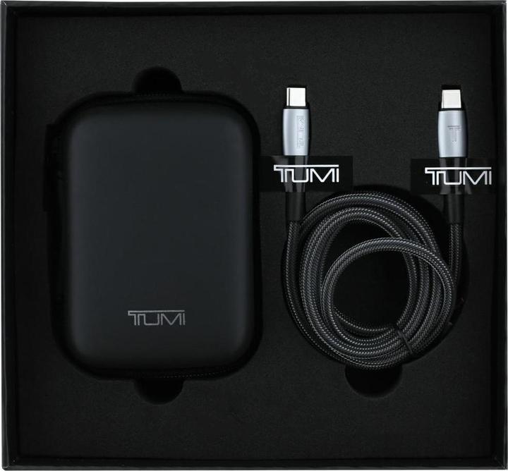 Image du produit Tumi Power Charger Travel Adapter 25W USB-C / USB-A + Cable USB-C/USB-C black