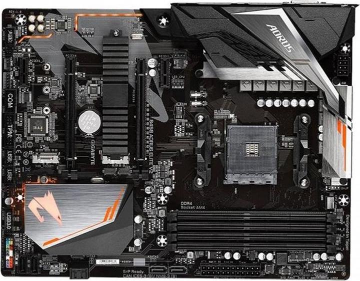 Immagine prodotto Gigabyte B450 AORUS Elite V2 (AM4, AMD B450, ATX)
