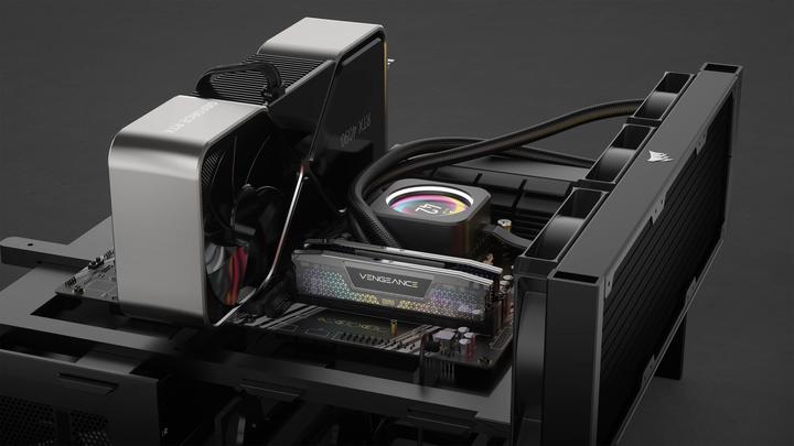 Produktbild Corsair DDR5, 8200MT/s 48GB 2x24GB DIMM, Unbuffered, CLK Driver, 40-52-52-132, OC PMIC, XMP 3.0, VENGEANCE D (2 x 24GB, 8200 MHz, DDR5-RAM, DIMM)