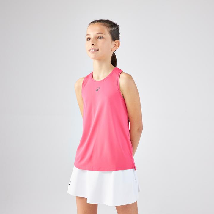 Actual product image Artengo Mädchen Tennistop Rundhals - TTK Dry Mädchen rosa (10, 11, 12)
