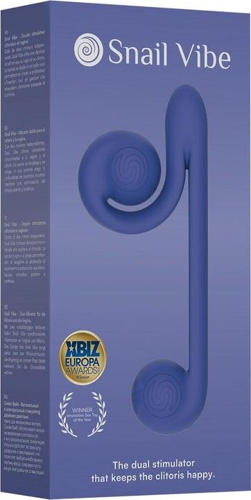 Actual product image Snail Vibe Duo vibrator