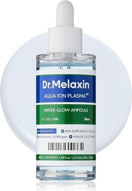 Dr.Melaxin Aqua Ion Plasma Water Glow Ampoule Hydrating Face Moisturizer for Dry Skin