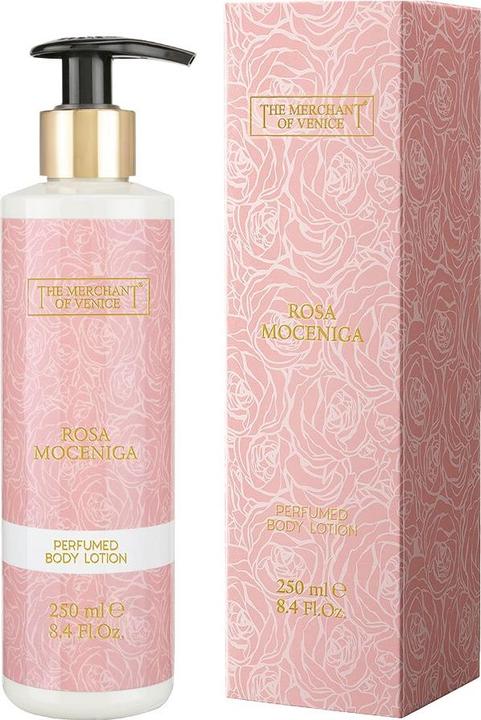 Actual product image The Merchant of Venice Rosa Moceniga BODY LOTION 250ml (Body lotion, 250 ml)