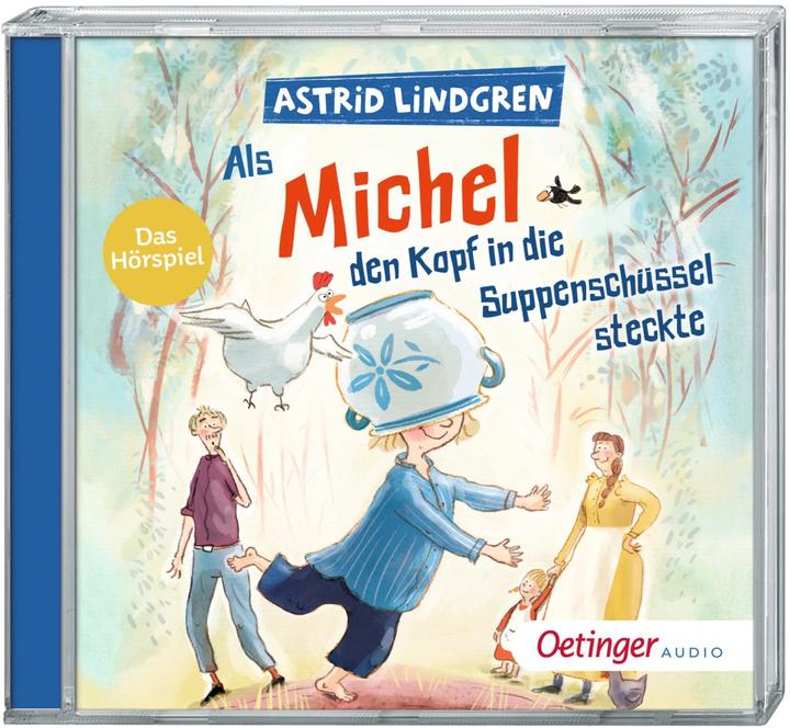 Actual product image When Michel put his head in the soup bowl (Katja Danowski, Jennifer Cubela, Georg Riedel, Astrid Lindgren, German)