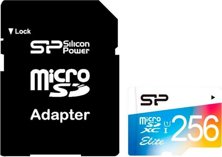 Silicon Power Elite 256 (256 GB, microSDXC, U1, UHS-I)
