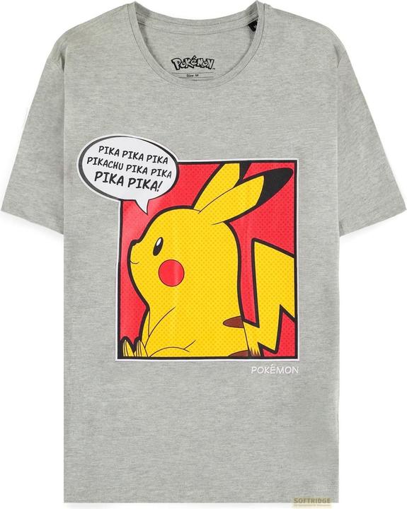 Pokémon Pika Pikachu Men's Short Sleeved Tshirt