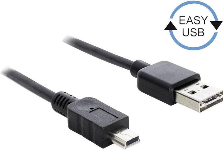 Produktbild Delock Easy-USB Mini-B (5 m, USB 2.0, 2.50 W)