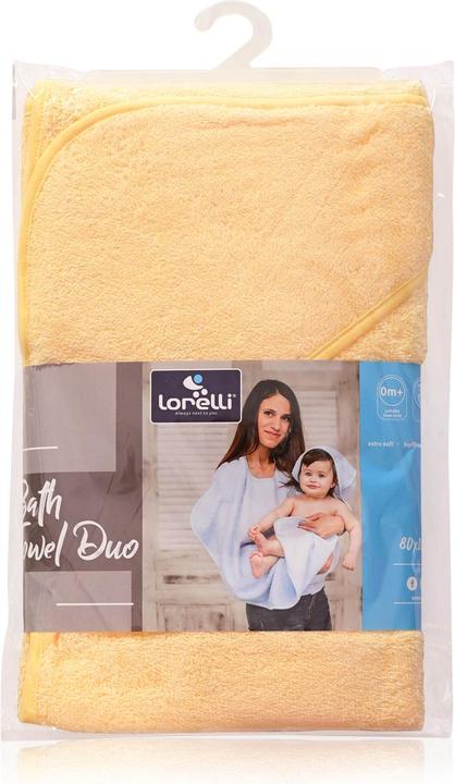 Image du produit Lorelli Serviette bain bébé Duo 80x100