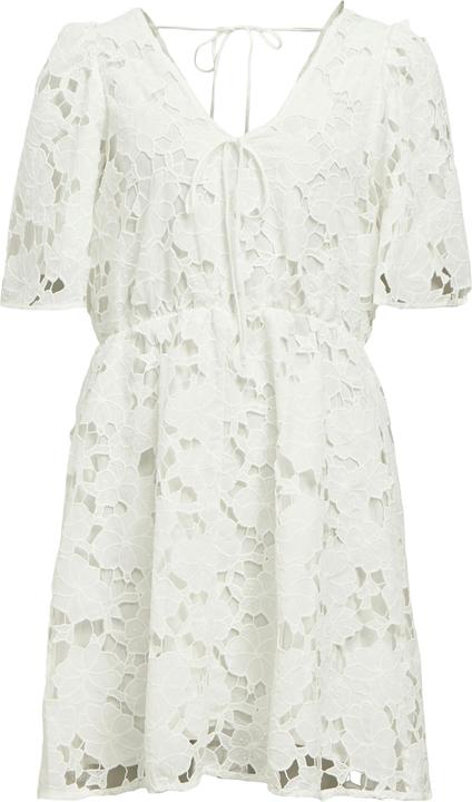 Object Embroidered mini dress