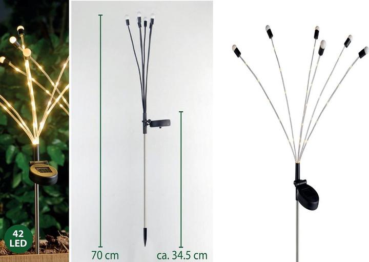 Produktbild Solar Gartenstecker Glühwürmchen (IP44)