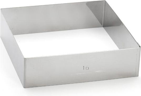 Produktbild de Buyer Tortenring quadratisch 16x16cm H: 4.5cm (16 cm)