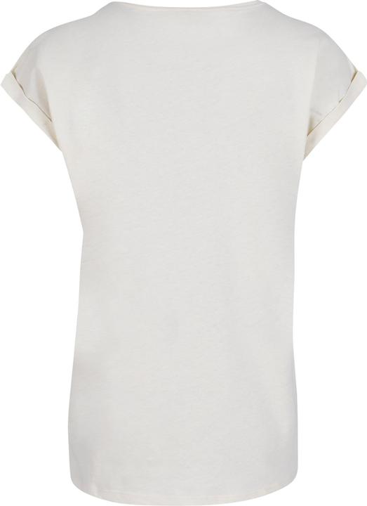 Immagine prodotto Merchcode Donna Thin Lizzy - TL Stacked Logo White Extended Shoulder Tee - 181487 (M)
