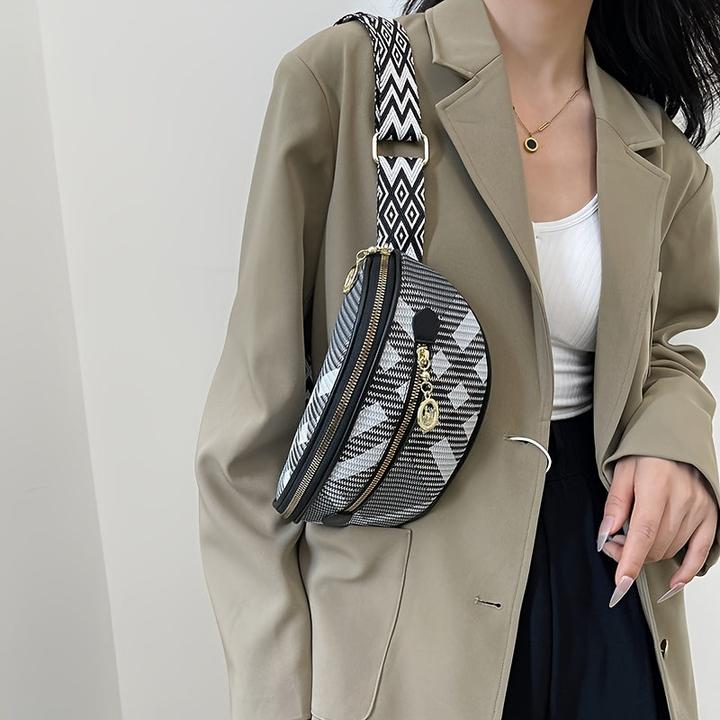 Image du produit Only-Bags.Store Sac à bandoulière, sac en cuir PU avec fermeture éclair, plusieurs couleurs, doublure en polyester
