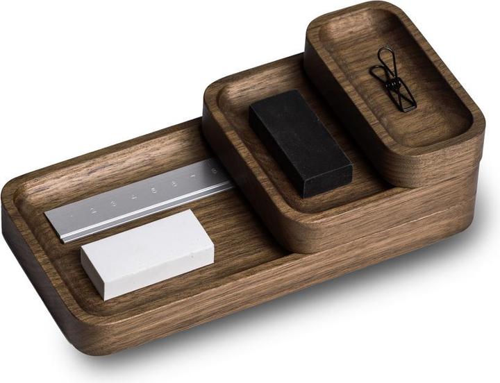 Produktbild Oakywood Mini Catchall Tray | Kompakter Schreibtisch-Organizer aus Holz für Zubehör