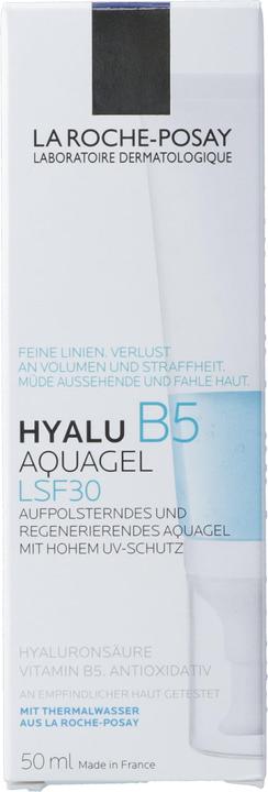 Actual product image La Roche Posay Hyalu B5 Aquagel UV German/Italian/French Gel (50 ml, Day cream, SPF 30)
