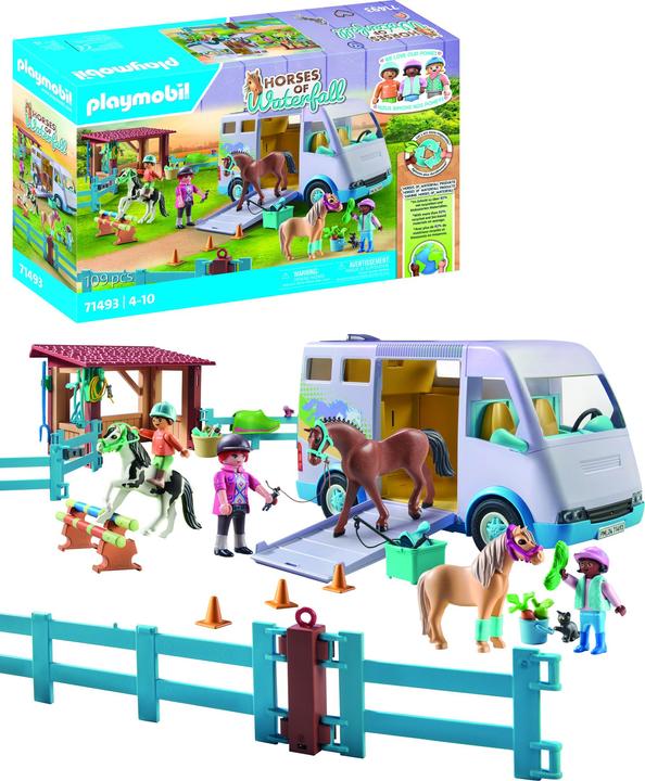 Produktbild Playmobil Mobile Reitschule (71493, Playmobil Horses of Waterfall)