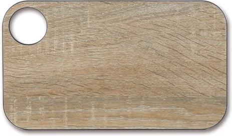 Actual product image Arcos Hair Design Cutting board, wood fiber 24 x 14 cm, wood pattern