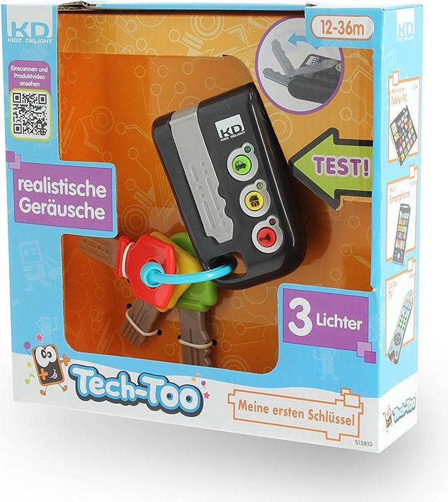 Actual product image KD Toys Infinite Fun Sound Keys (French)