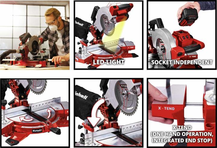 Produktbild Einhell TE-MS 18/210 Li-Solo