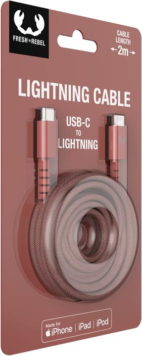 Produktbild Fresh'N Rebel USB C - Lightning (2 m)