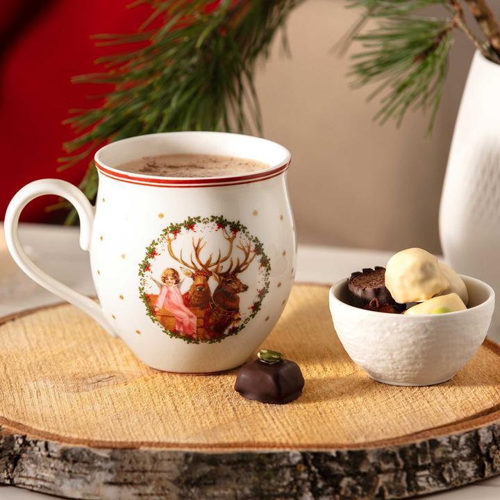 Produktbild Villeroy & Boch Becher mit Henkel, Santa & Engel Toy's Delight (390 ml, 1 x)