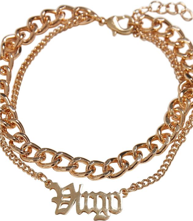 Image du produit Urban Classics Zodiac Golden Anklet - 17154 (20% d'acier inoxydable, 80% Fer)