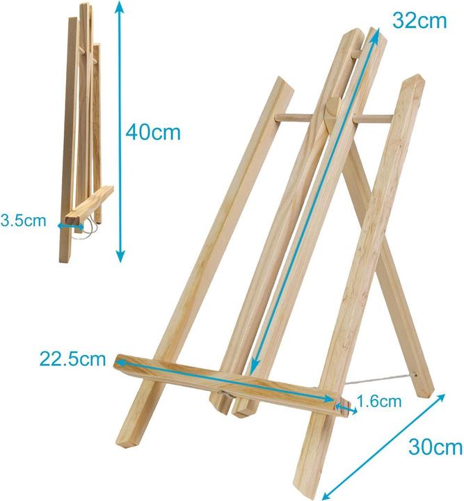 Actual product image Intirilife Table Easel Wood 23 x 40 cm