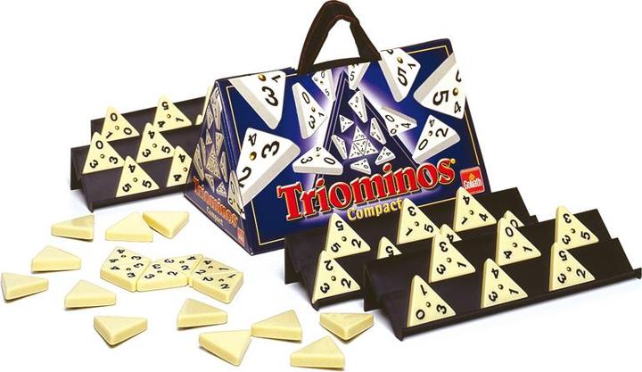 Image du produit Goliath Toys Triominos Compact (Allemand, Français, Italien, Anglais)