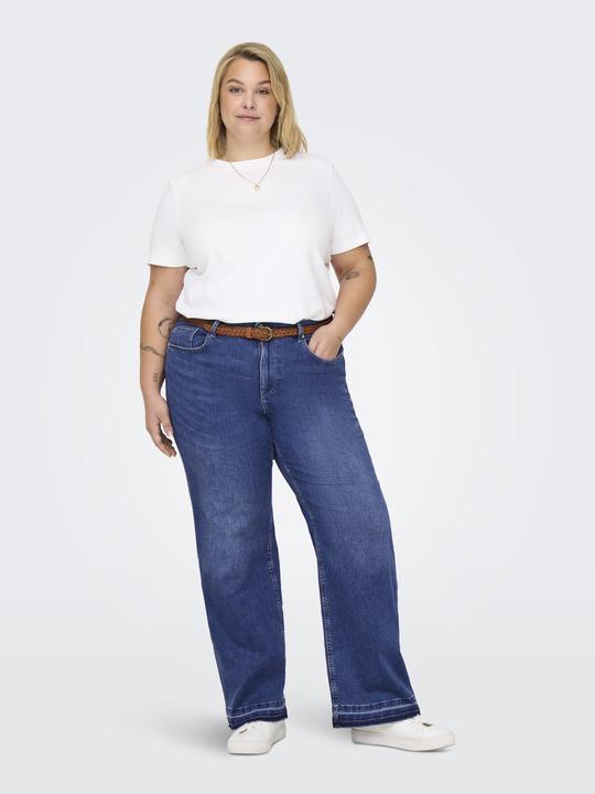 Image du produit Only CAREMMY Hohe Taille Weiter Beinschnitt Jeans Jeans mit weitem Bein (W42/L32)