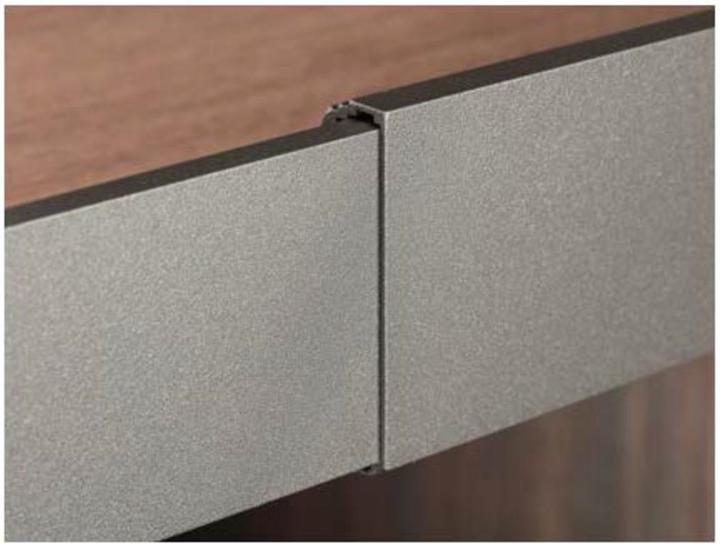 Produktbild Servetto Auszugsrahmen Vorder-/Rückseitenprofil Papillon 560 - 800 mm anthrazit (1 Stk.)