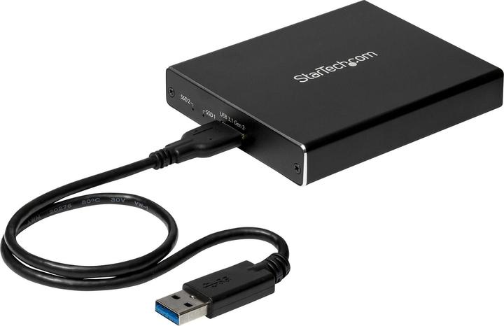 Immagine prodotto StarTech Alloggiamento Per Unità HDD Dual-Slot (M.2 2230, M.2 2260, M.2 2242, M.2)