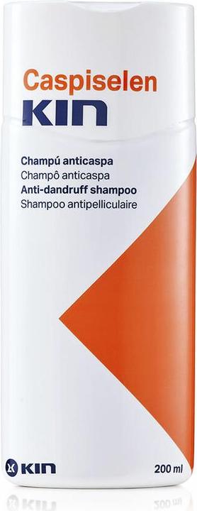 Produktbild KIN Haar Unisex CASPISELEN Anti-Dandruff Shampoo 200ml (200 ml, Flüssiges Shampoo)