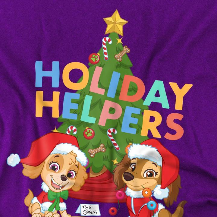Produktbild Paw Patrol Holiday Helpers TShirt weihnachtliches Design (4XL)