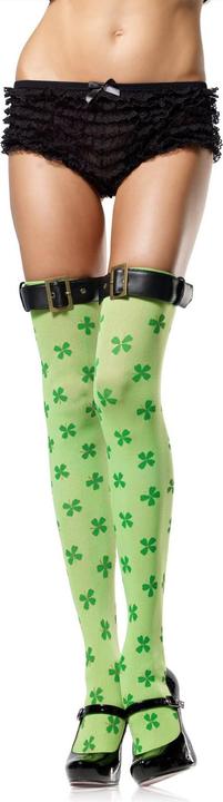 Produktbild Leg Avenue Kleeblatt Overknee Strümpfe (S, M, L)