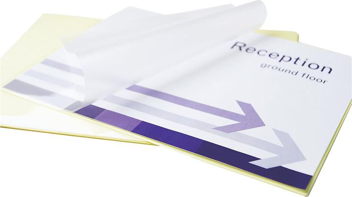 Actual product image Fellowes A4, 80 micron, self-adhesive (A4, 100 Piece, 80 µm)