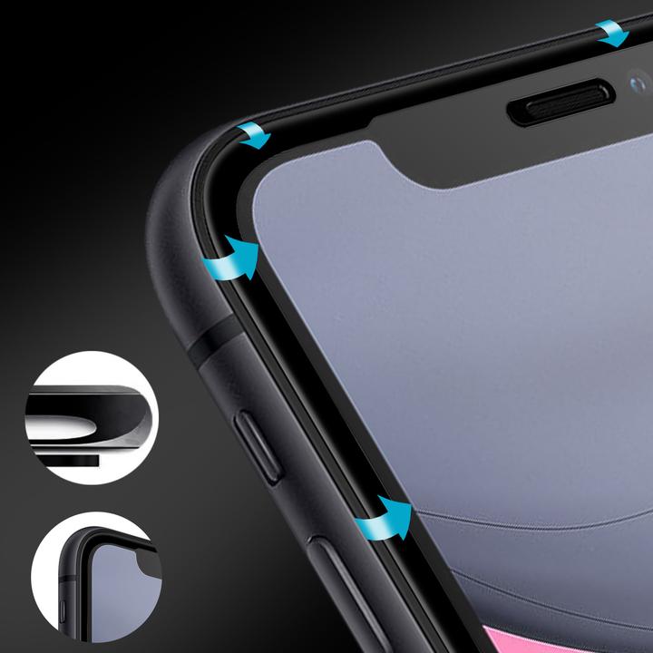 Immagine prodotto 3MK Protettore di schermo Hardglass Max (1 Pezzo/i, Apple iPhone 11)