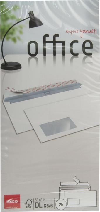 Produktbild Elco Briefumschläge Office in Kleinpackung (C5/6, 25 x)