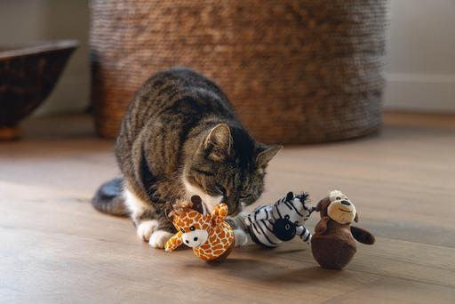 Image du produit Beeztees Dschungel Wobbler (Jouet en peluche chat)