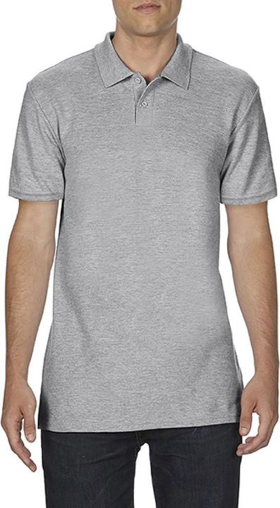 Actual product image Gildan Softsyle Short Sleeve Double Pique Polo Shirt (4XL)