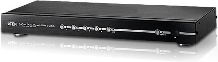Actual product image Aten VS482 HDMI Switch Dual View,4Ports