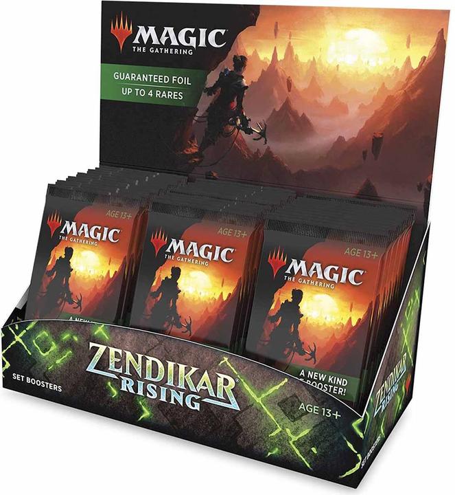 Produktbild Magic the Gathering Zendikar Rising - Set Booster Display EN (Englisch, Booster Display)