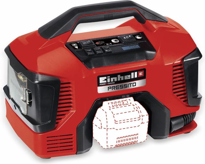 Einhell Hybrid-Kompressor Pressito Solo (11 Bar, 21 l)