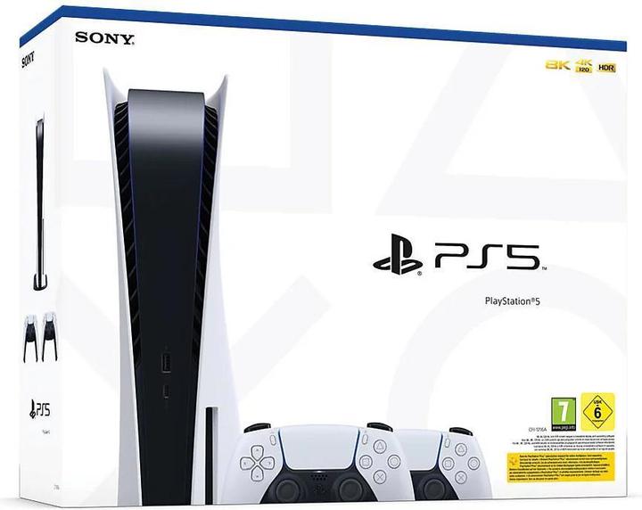 Produktbild Sony PlayStation 5 mit zweitem DualSense Wireless-Controller